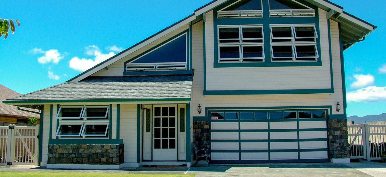 Awning windows made in Hawaii by Coastal Windows